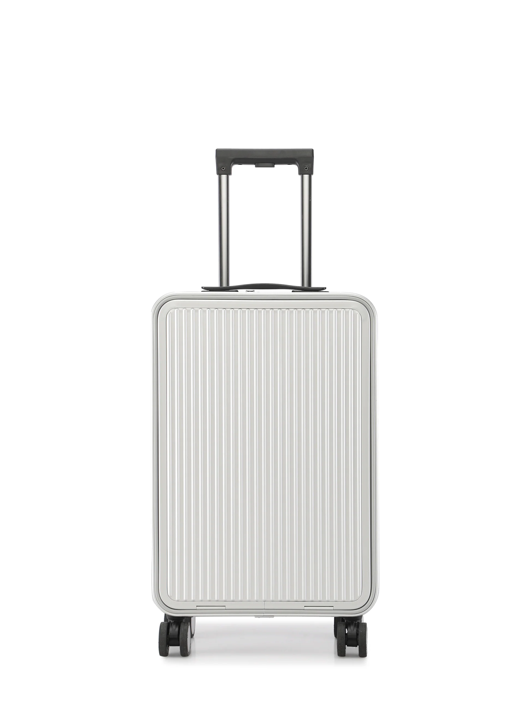 PERQUISITE ALUMINIUM Trolley Range Silver Hard 20" Cabin Luggage