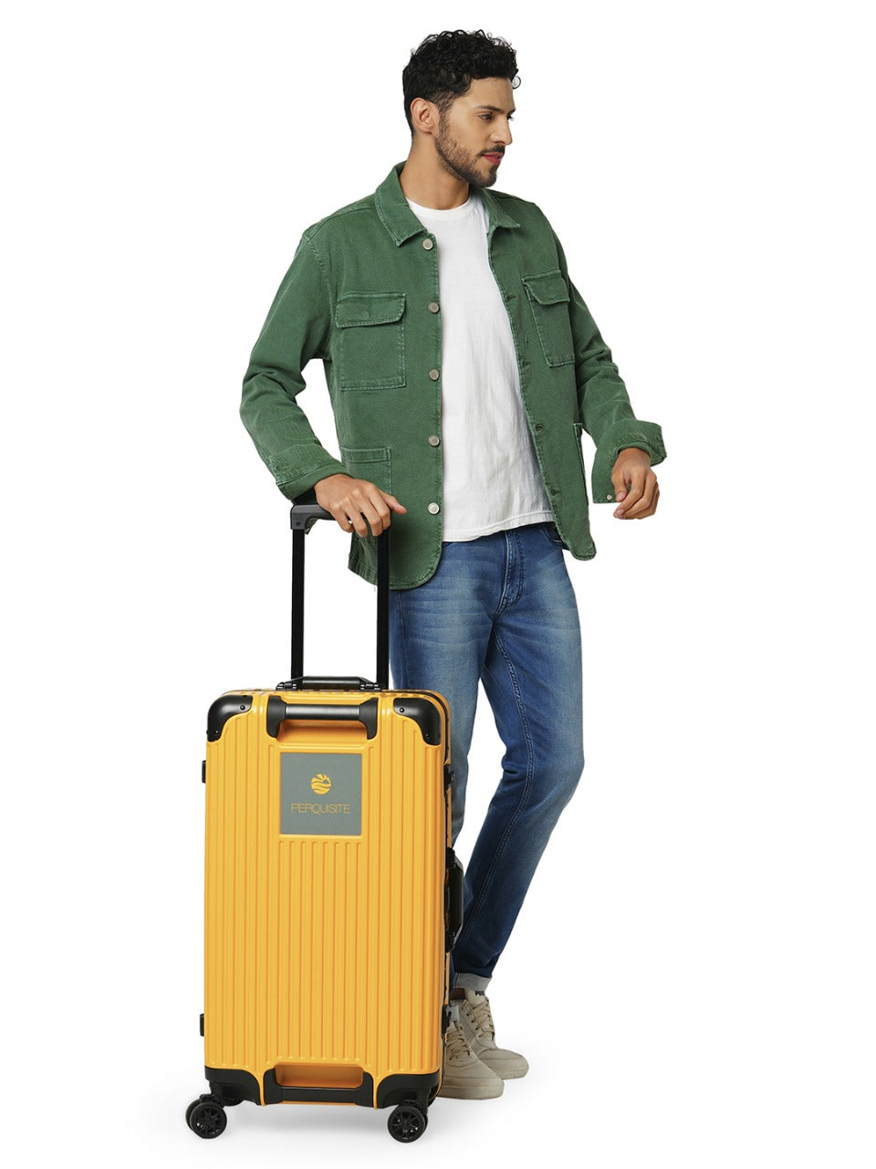 Perquisite THE GREAT ESCAPE Yellow Hard 26" Medium Luggage