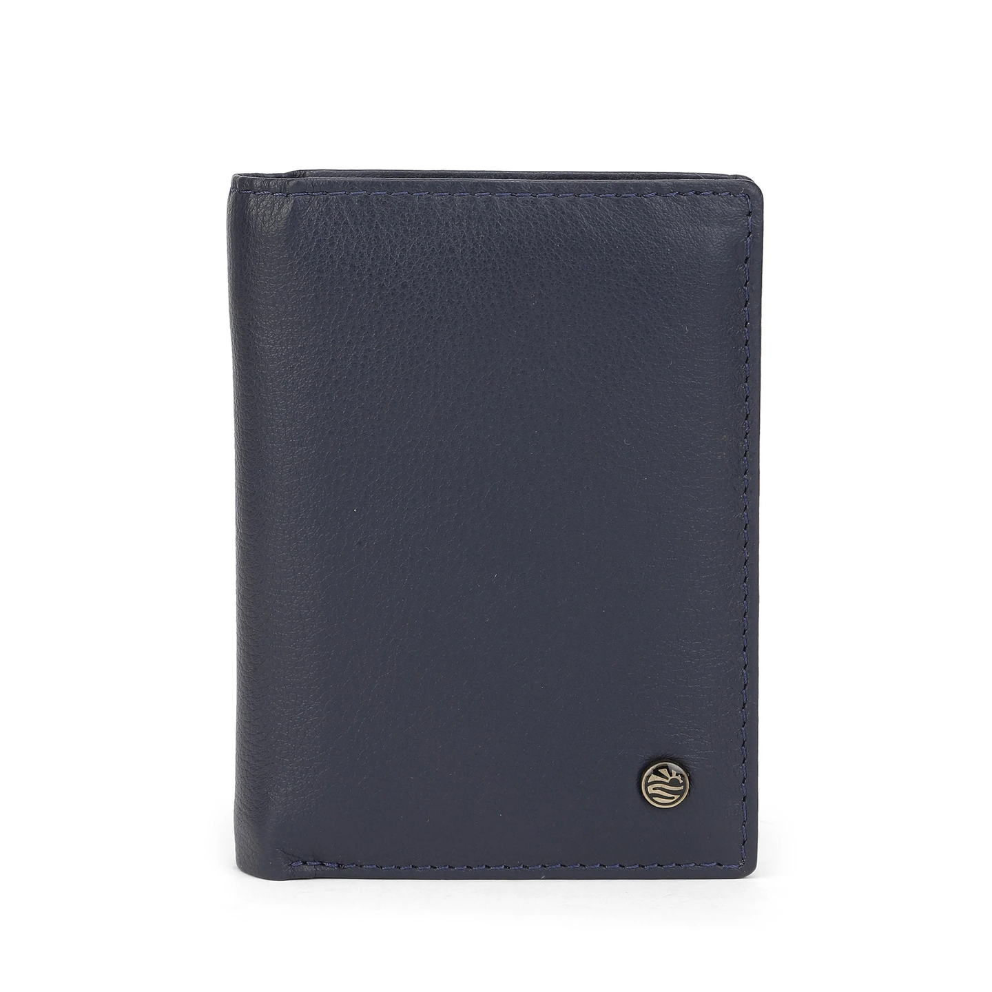Perquisite Euro Bi-Fold Navy Card Case Men's Wallet