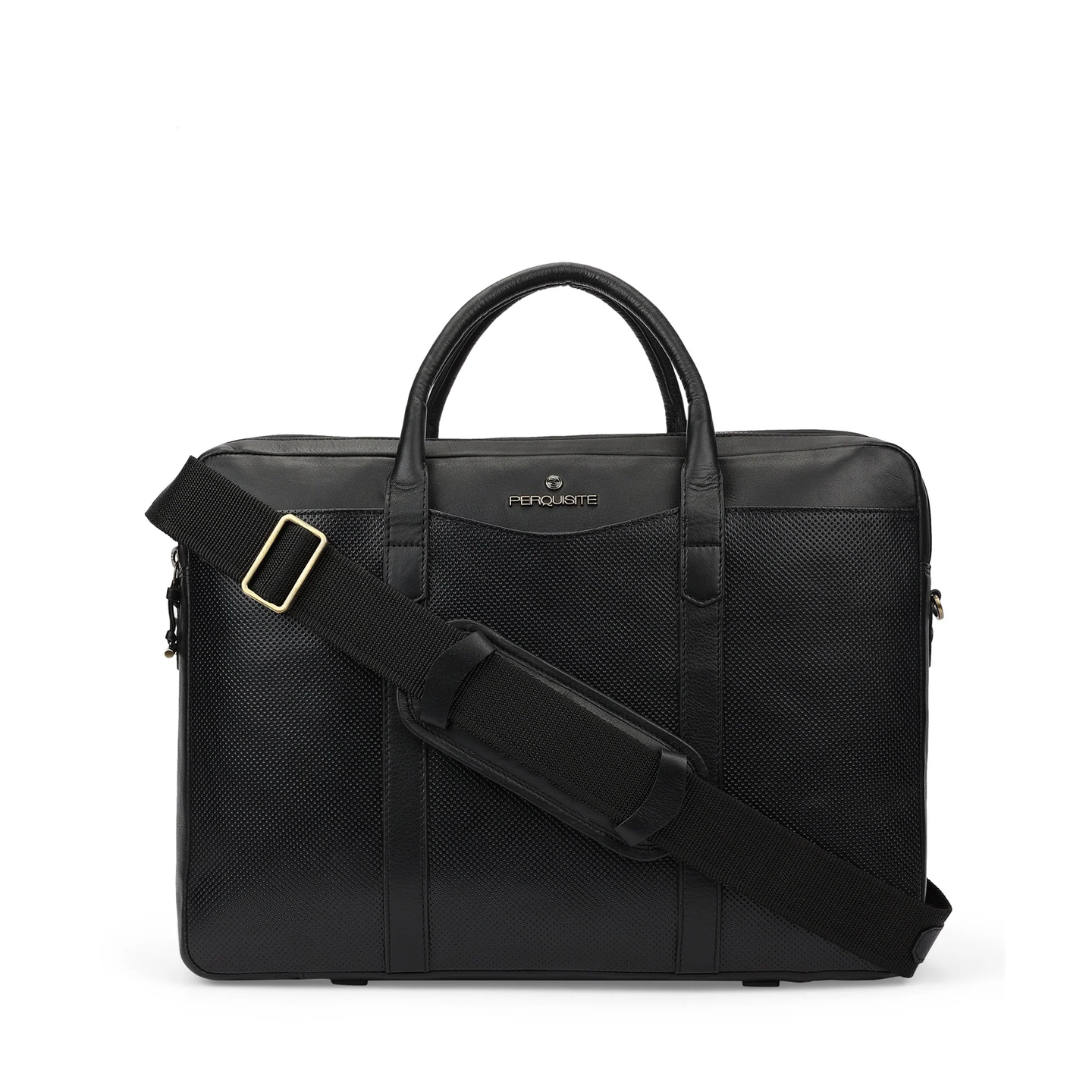 Perquisite Steve Black Laptop Briefcase