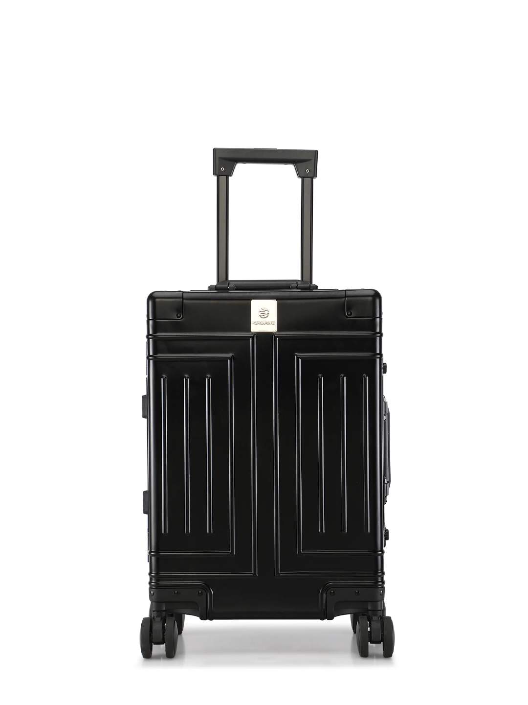 PERQUISITE ALUMINIUM Trolley Range Black Hard 20" Cabin Luggage
