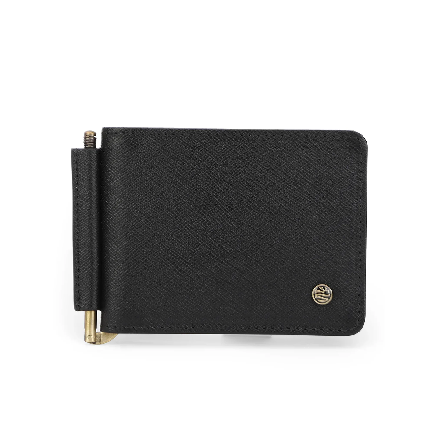 Perquisite Monarch Black Money Clip Men's Wallet