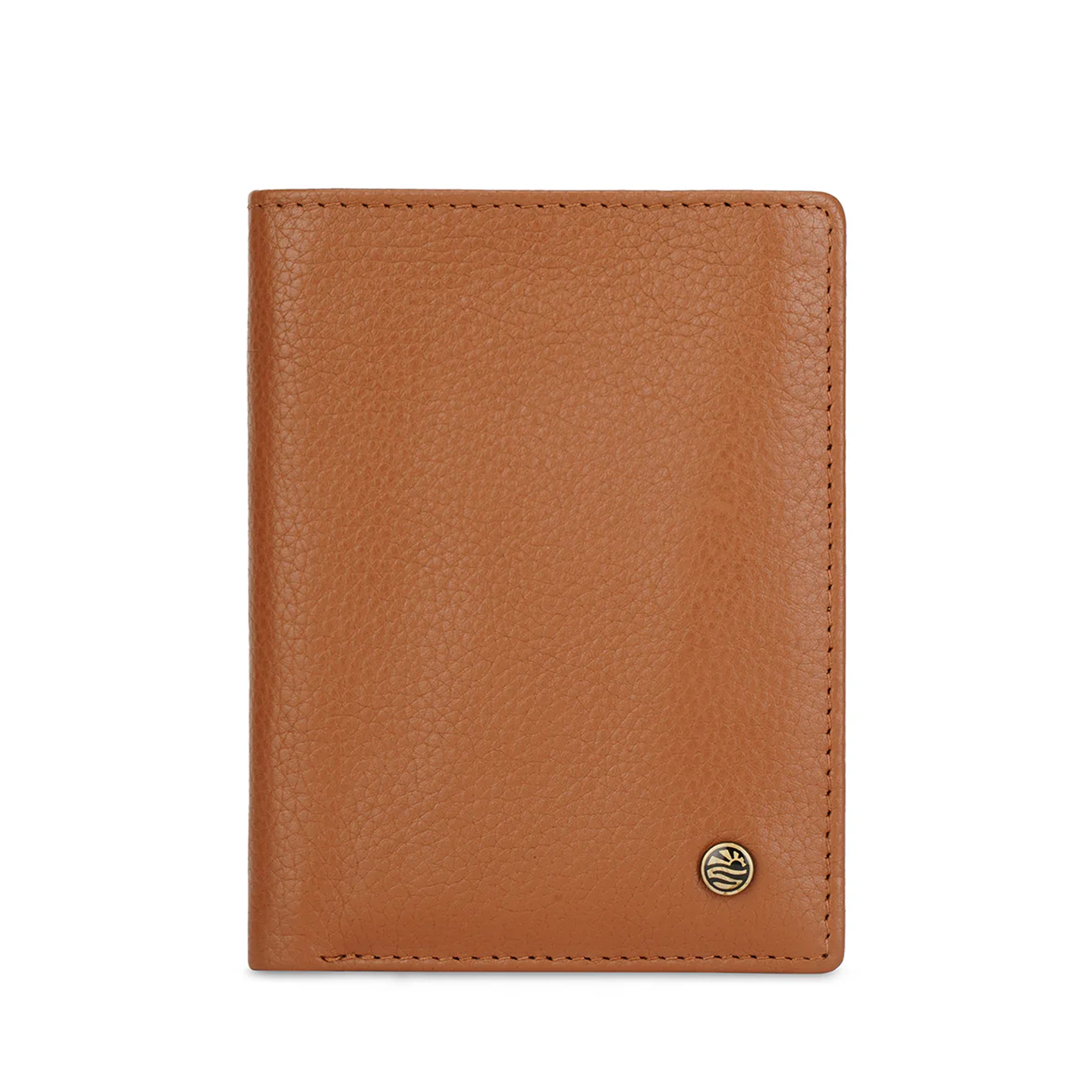 Perquisite Euro Bi-Fold Hermes Tan Card Case Men's Wallet