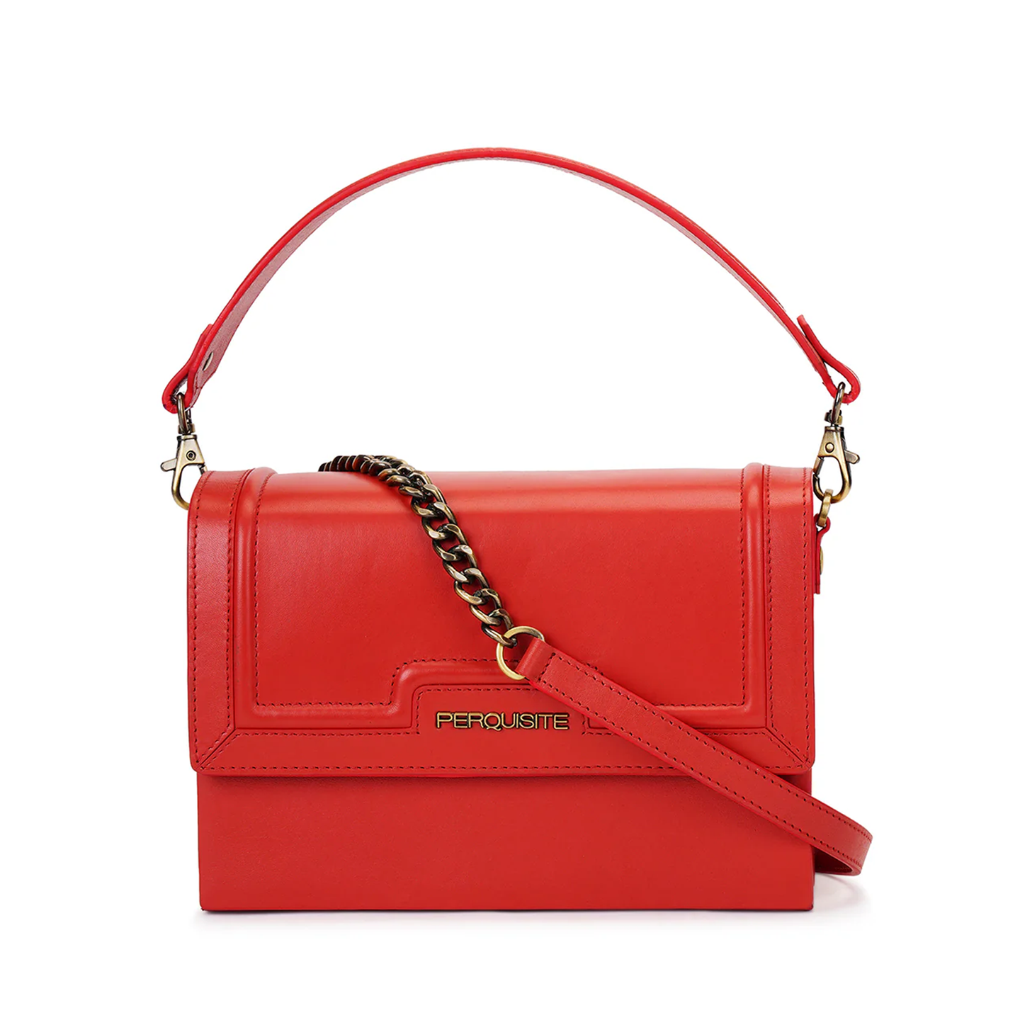 Perquisite Raina Immri Red Shoulder Bag