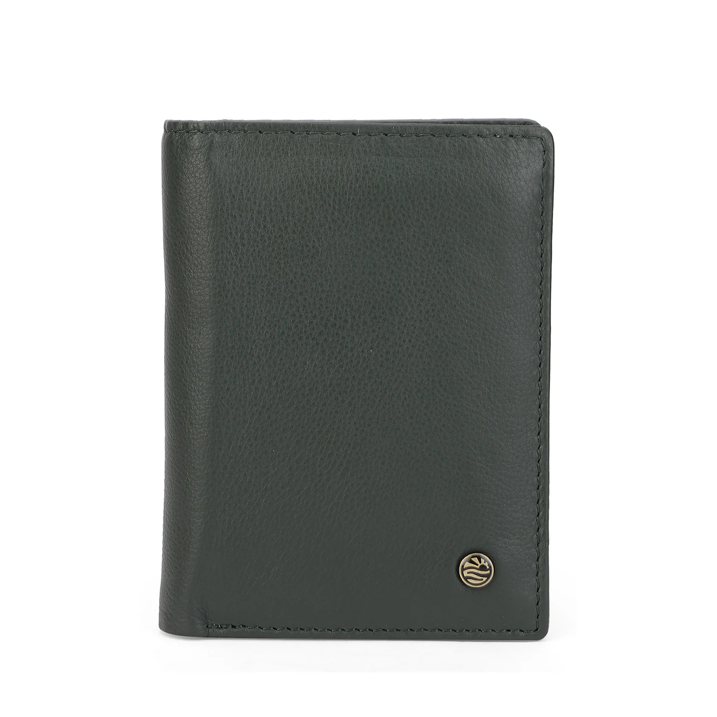 Perquisite Euro Bi-Fold Bottle Green Card Case Men's Wallet