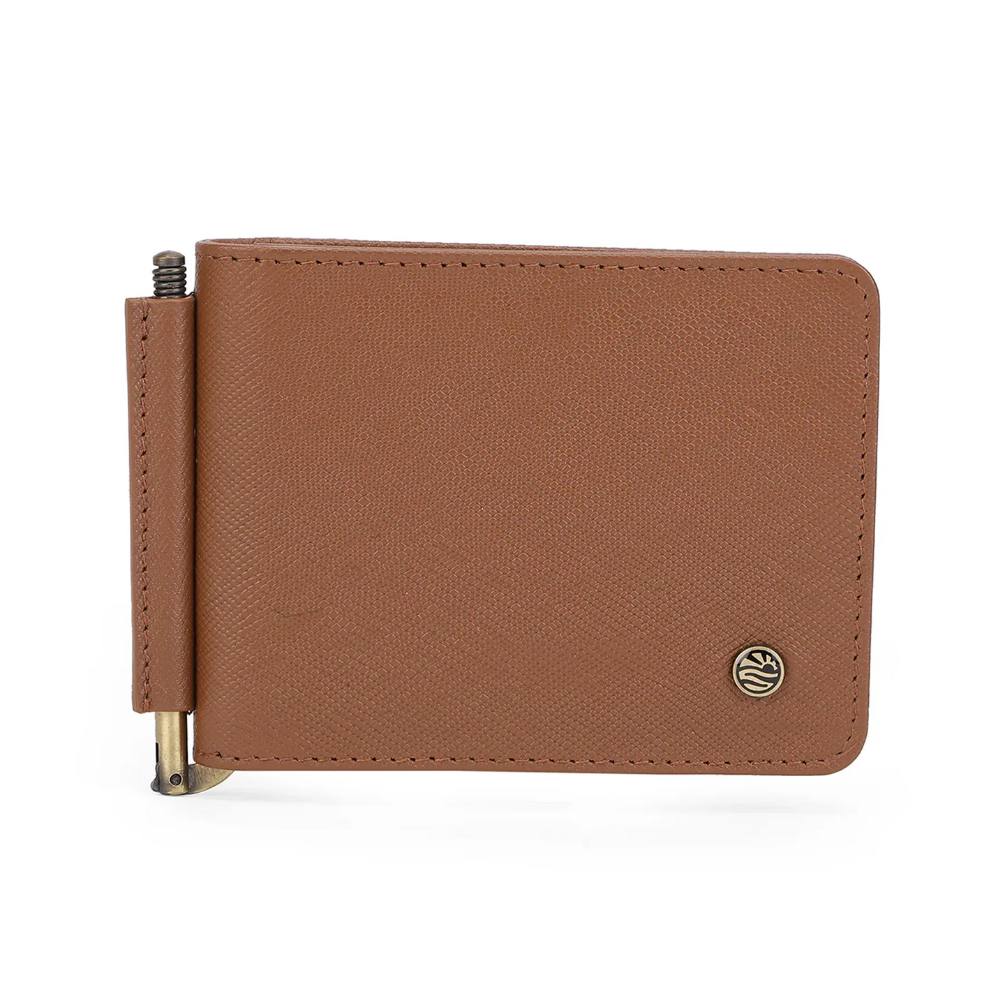 Perquisite Monarch Tan Money Clip Men's Wallet