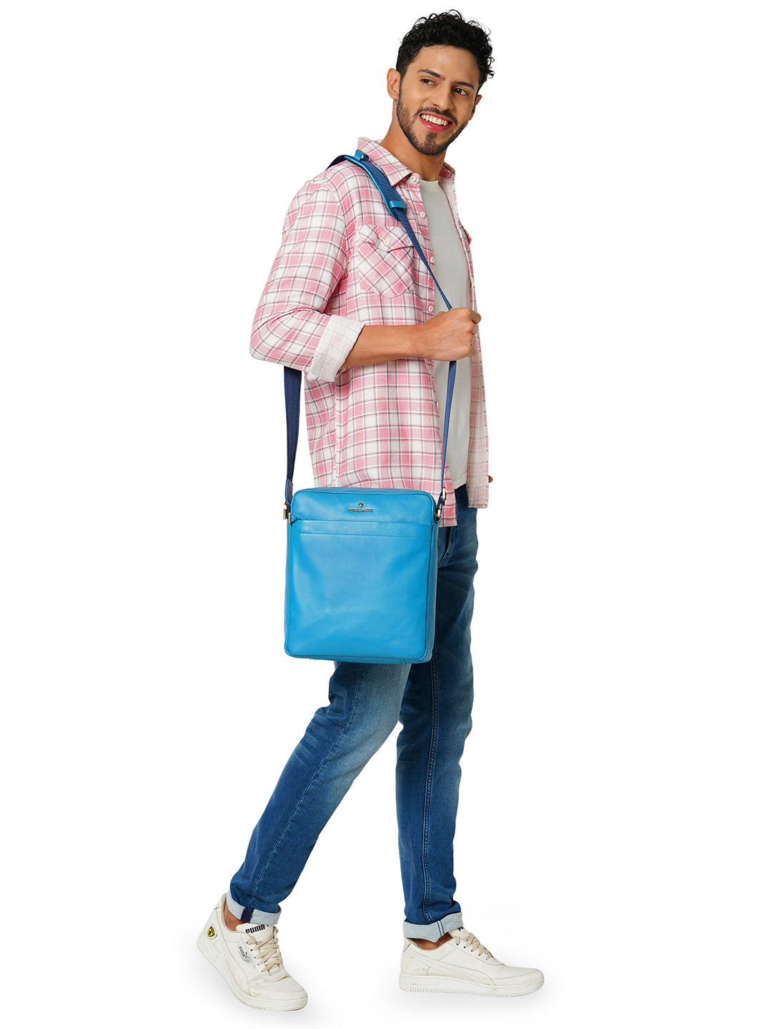 Perquisite Mark Jodhpur Blue Crossbody