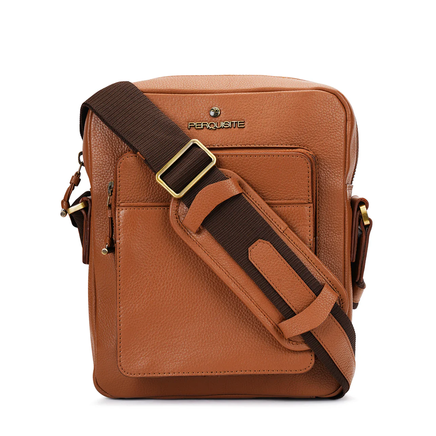 Perquisite Mark Dark Tan Crossbody
