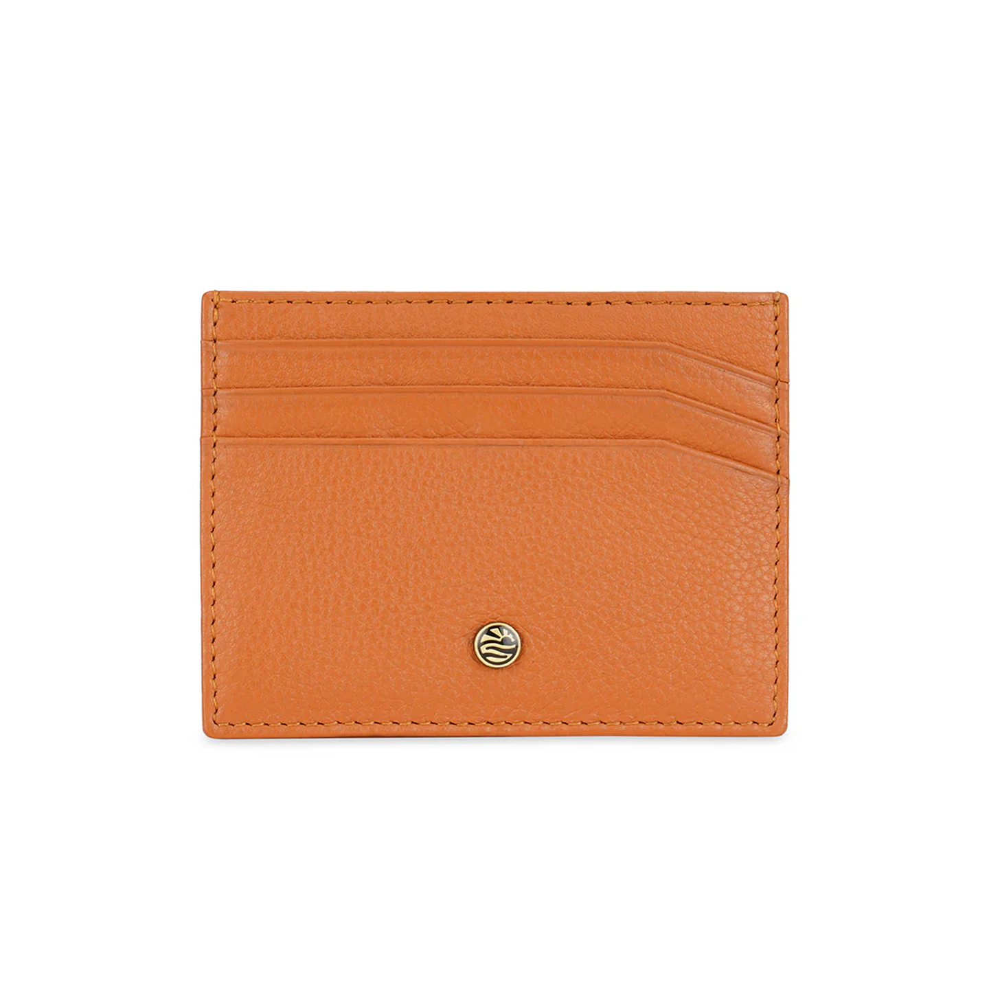 Perquisite Centurion Hermes Tan Card Case Men's Wallet